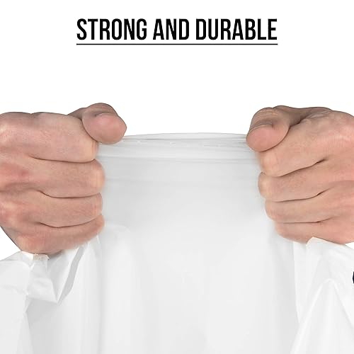 Miniatura 2 de Aluf Plastics Lona transparente de 7.8 micrones para barrera de vapor y humedad, 9 x 400 pies, para pintura, muebles, alfombras, contratistas y