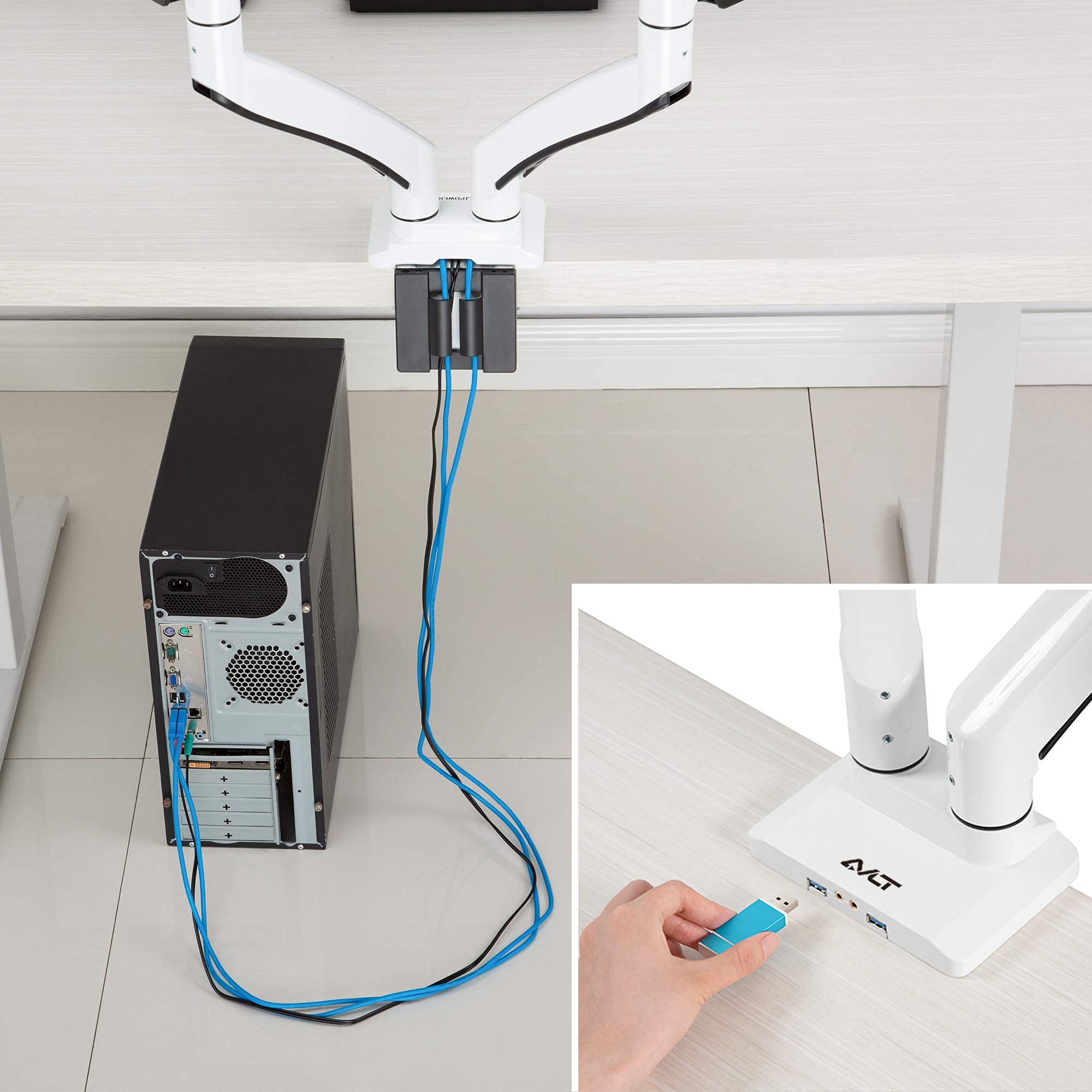 Avlt Dual 13 35 Monitor Arm Desk Mount at Marty Olszewski blog