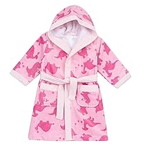 Chicco, Accappatoio Bambino e Bambina, in Morbida Spugna, con Comoda Cintura e Pratico Cappuccio, Designed in Italy