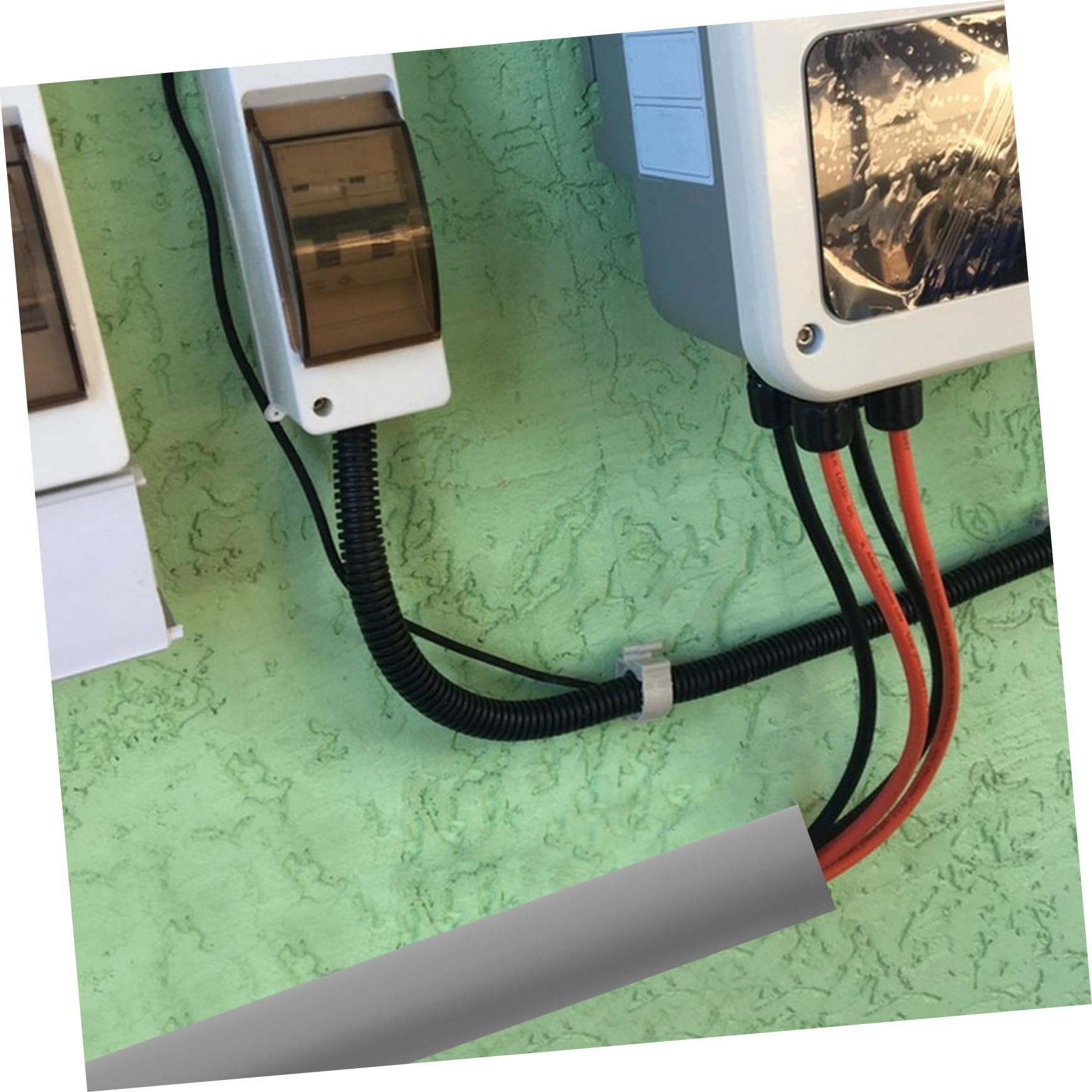 Canaleta Autoadhesiva para Cables de Pared Tubo Protector de Cableado PVC Duradero Organizador de Cables para Hogar y Oficina Metros Gris