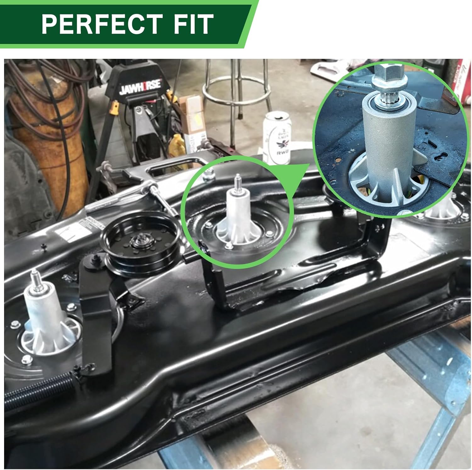 187292 192870 567253301 587819701 Spindle Assembly Fit for 42" 46" 48" 54" Mower Deck Husqvarna yth22v46 yth24v48 yth18K46 yth18542 YTA22V46 z254 Craftsman yt3000 YS4500 YT4000 Lawn Mower 2 PACK