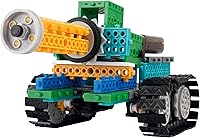Vista 4 de PowerTRC Kits de construcción robótica STEM 4 en 1 Juguete educativo de ingeniería de control remoto para niños Kit de robot científico