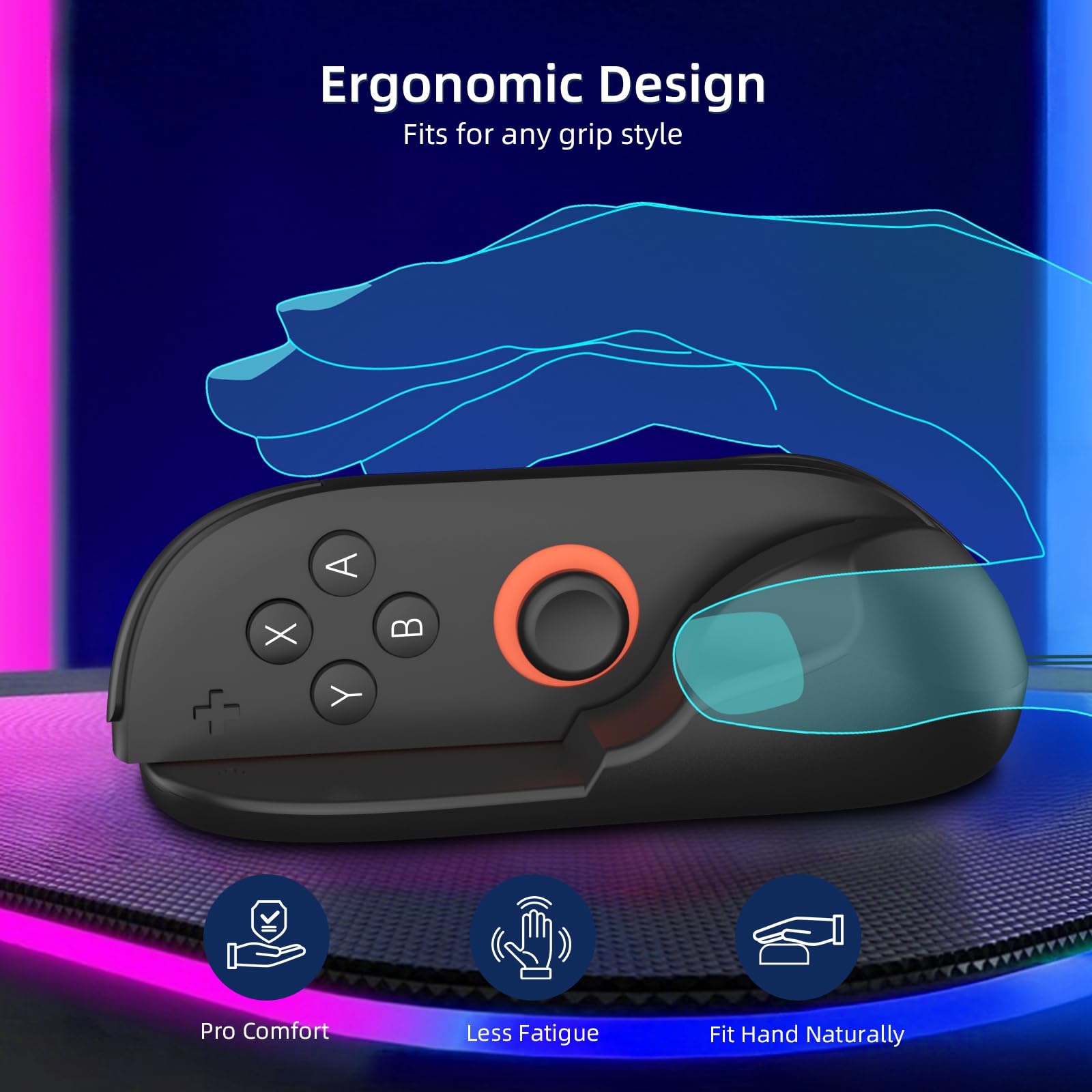 TOPCHANCES 【Oferta por Liquidación】 Compatible con el mouse del controlador de juego para Nintendo Switch 2, accesorio para juegos de disparos de acción controlados por mouse