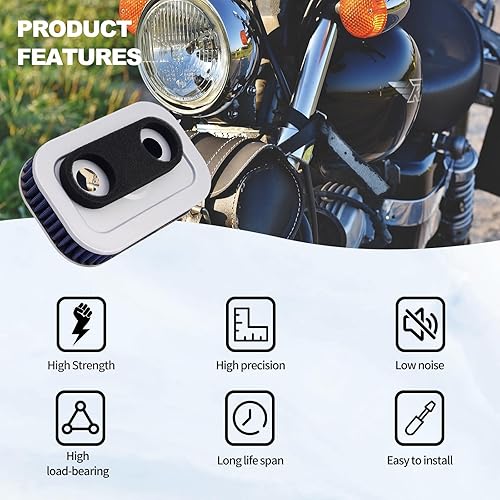 Miniatura 4 de Filtro de aire 29036-88B 29331-96 para Harley Sportster XLH1200 XL1200S XLH1200C XL883C XLH883C XLH883 XL883P XL883R XL53C XLH883R