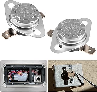 Bonbo 37022 Limit Switch for Atwood RV Furnace Heater Compatible with Hydro Flame 8500 Series Furnace 8516 8520 8525 8531 8535 High Temperature Limit Switch 190℉ (Pack of 2)