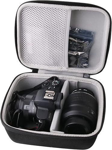 Miniatura 5 de Hard EVA Carrying Case Compatible with Canon EOS M50/EOS M50 Mark II Mirrorless Vlogging Camera Kit Case.