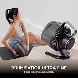 Shark FlexBreeze HydroGo Portable Wireless Fan Handheld Mist Fan Quiet Durable Cordless Compact 5 Speed Settings Anthracite FA050EU - 7