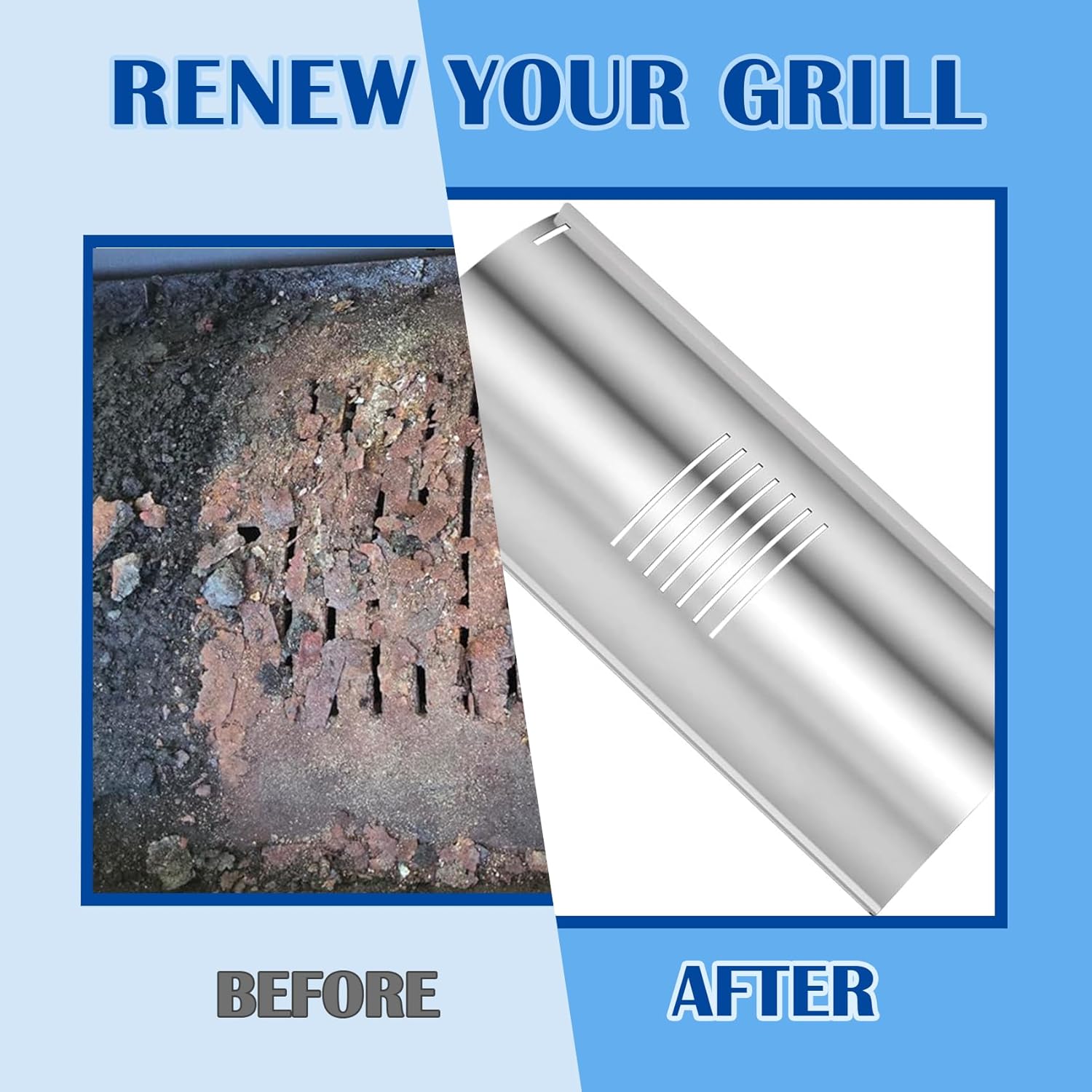 SafBbcue Flame Broiler Slide Cover Bottom Kit for Pit Boss Austin XL Accessories, Pit Boss 1000 Series PB1000XL PB1000R10 PB1000T1 PB1000T2 Rancher XL Pellet Grills Smoker Slide Cover Parts