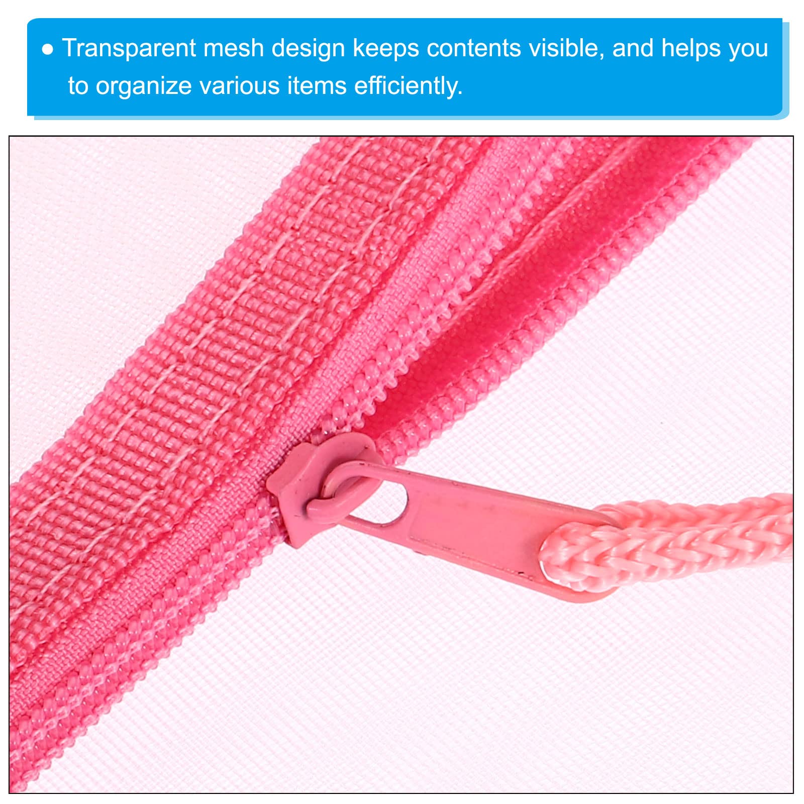 PATIKIL Mesh Zipper Bags - Image 4