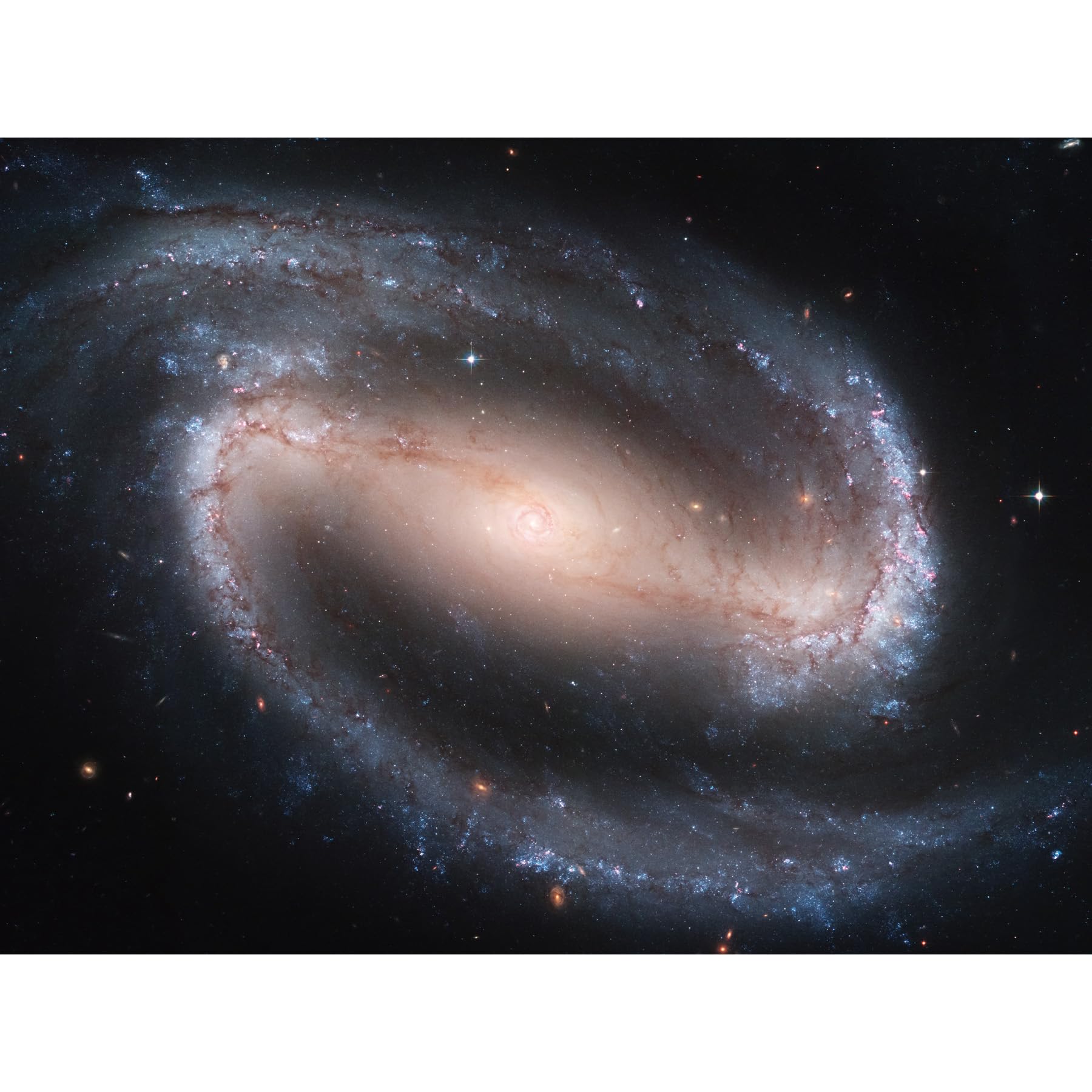 Amazon.com: Artery8 Hubble Space Telescope Image Barred Spiral