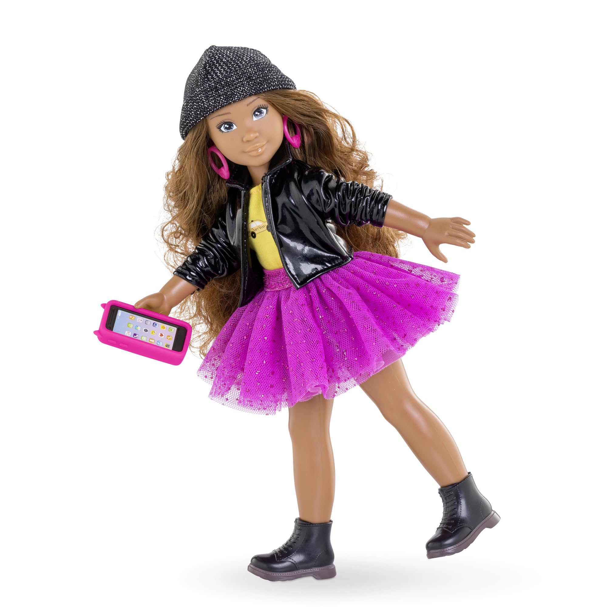 Corolle Girls 9000600240 - Cofanetto Melody Music & Mode, bambola Moda, 28 cm, 4 accessori, dai 4 anni, 9000600240