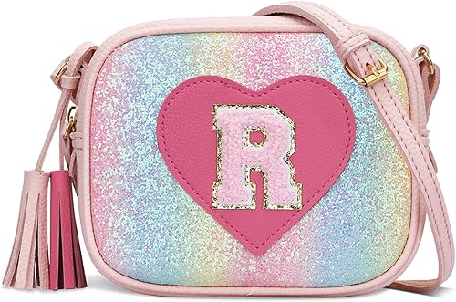 Miniatura 34 de KKXIU 2 3 4 5 6 7 8 9 10 años de edad, regalo para niña de 10 años, bolso cruzado con borla