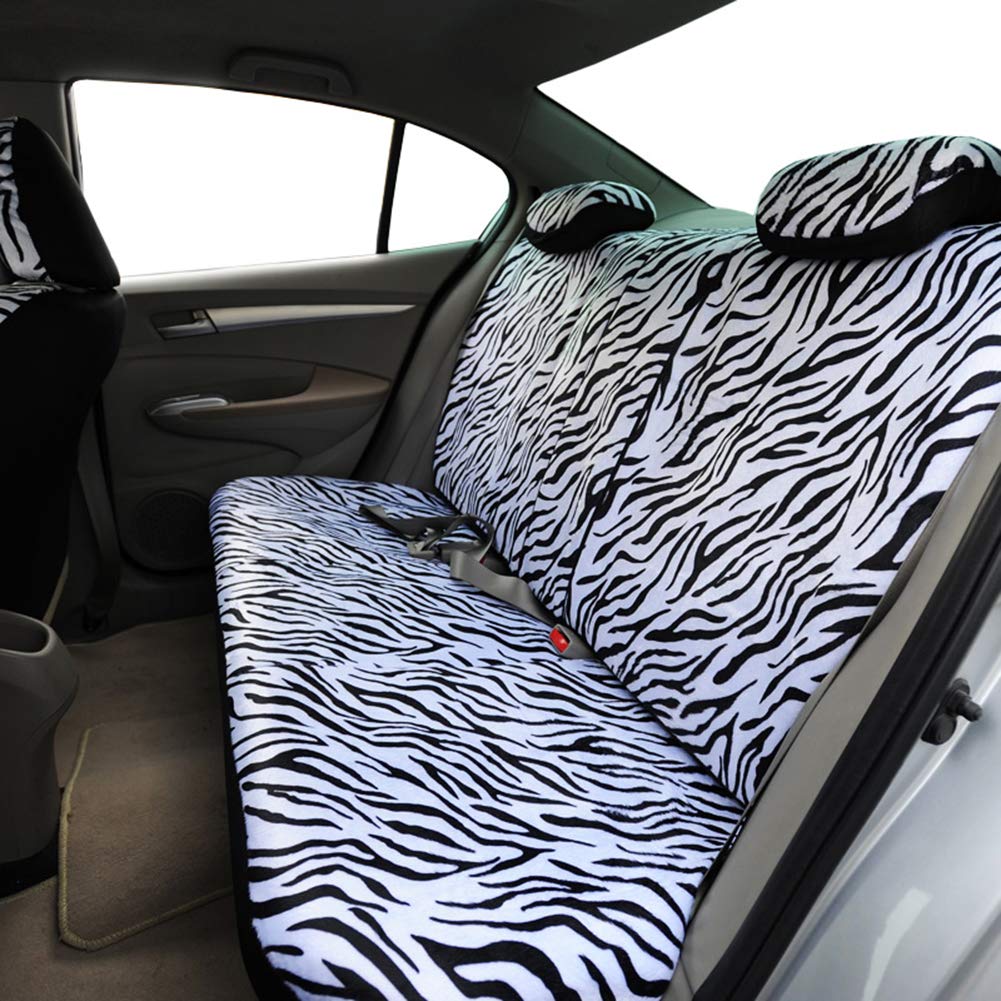 Akozon Set di Coprisedili con Motivo di Lusso, Eleganti Accessori Interni per Auto per la Maggior Parte dei Veicoli (Come Mostrato)