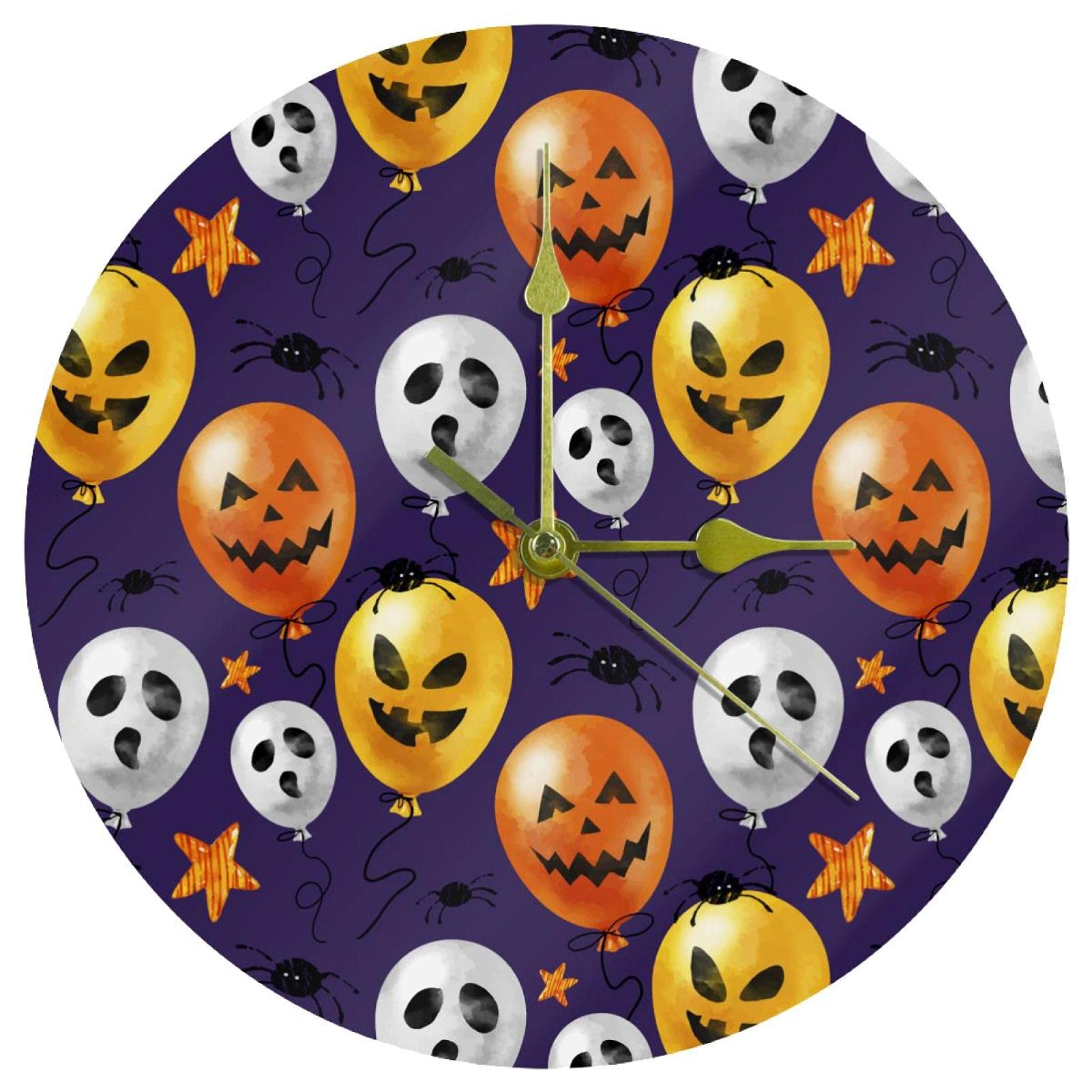 Horloge murale sans tic-tac en acrylique pour éliminer les bruits de salon