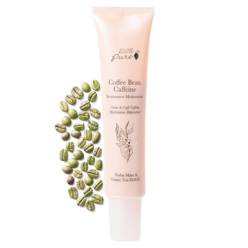 100% PURE Coffee Bean Caffeine Face Cream Glowing Skin Care