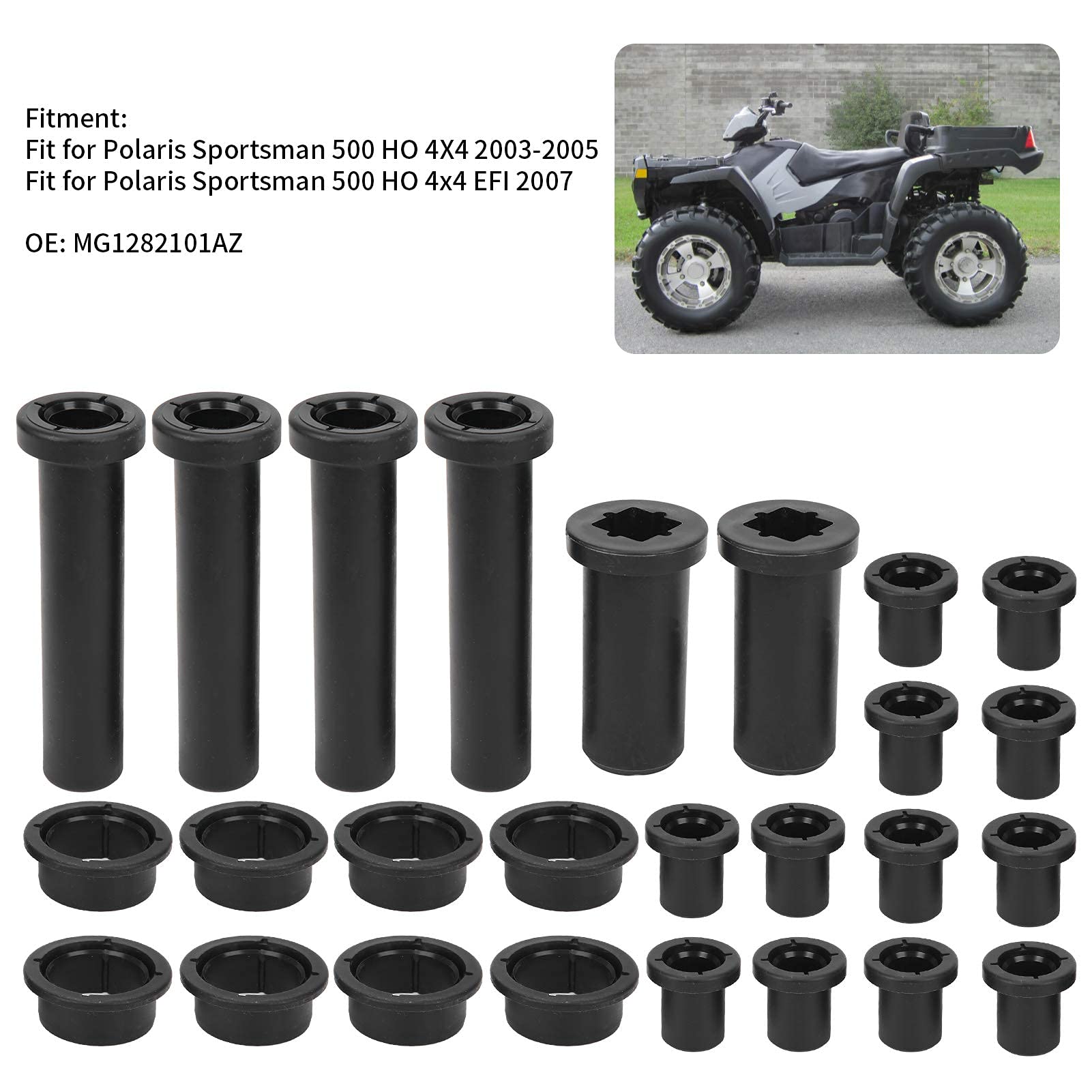 Kit de Bagues de Suspension Arrière MG1282101AZ pour Sportsman 500 HO 4X4 2003 2004 2005
