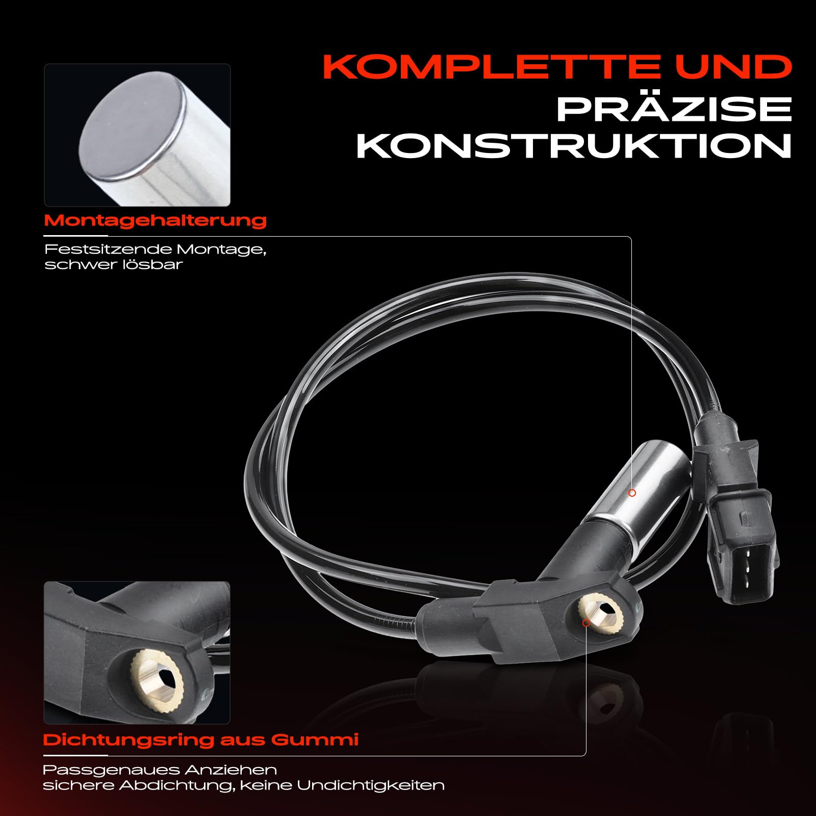 Kurbelwellensensor Impulsgeber für 3er E30 5er E28 6er E24 7er E23 1977-1992 12121274644