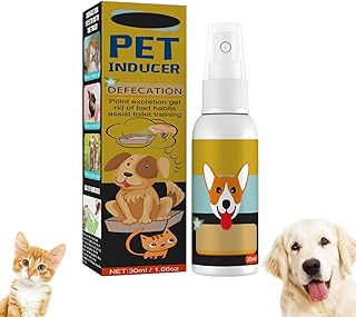 Haustier-Töpfchentrainingsspray, Hundetöpfchentrainingsspray, Trainingshilfe, Hundetoiletten-Trainingshilfe, Toilettentrainingsspray für Haustiere, Töpfchentrainingsspray für Katzen und Welpen, 30 ml