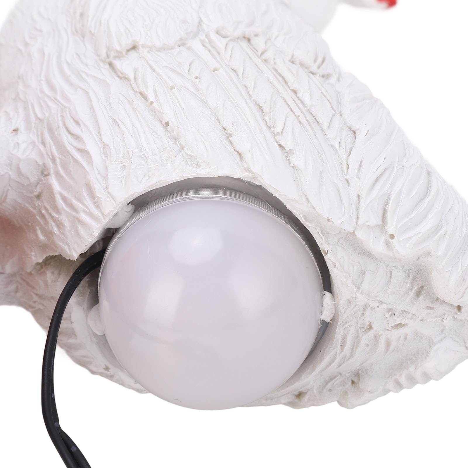 Lampada A Uovo Di Gallina 3D Realistica Con LED - Luce Notturna In Resina Con Illuminazione Calda Dimmerabile USB Per Camera Da Letto