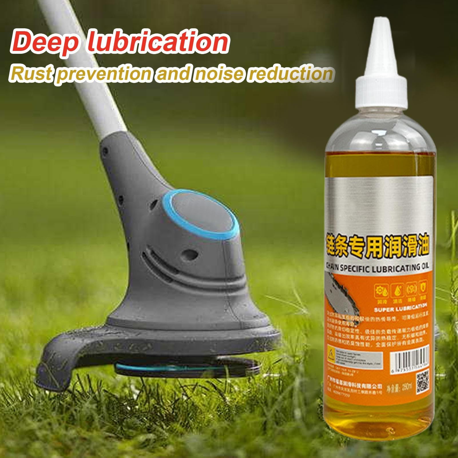 Aceite De Espada De Motosierra | Lubricante De Protección De Óxido Para Cadenas | Aceite De Cadena Versátil | 250 Ml, Profundamente Efectivo, Duradero, Protegido Contra El Óxido, Ideal Para Herramient