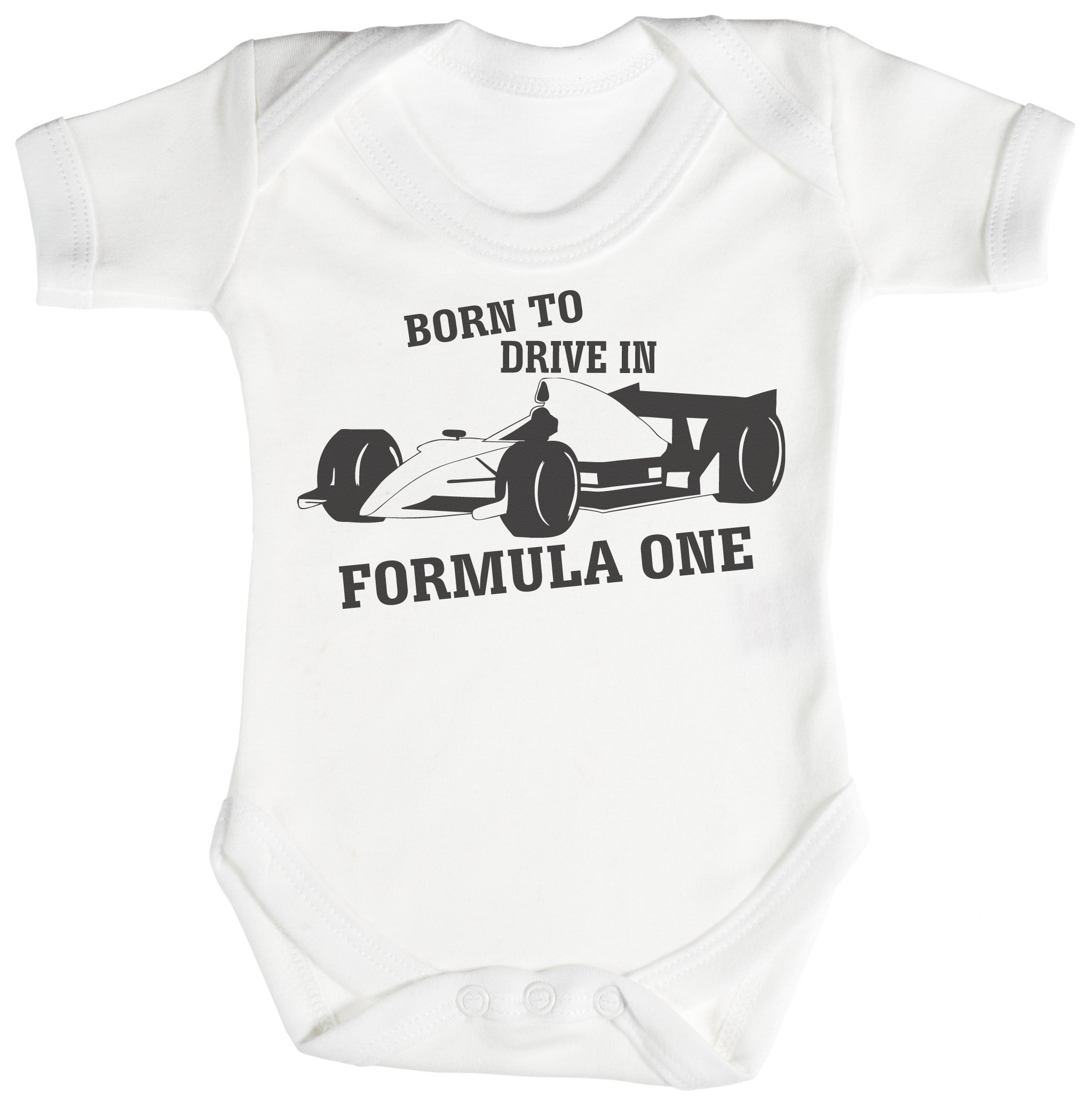 TRS ClothingTRS - Born to Drive F1 Baby Bodysuit/Babygrow Cotton