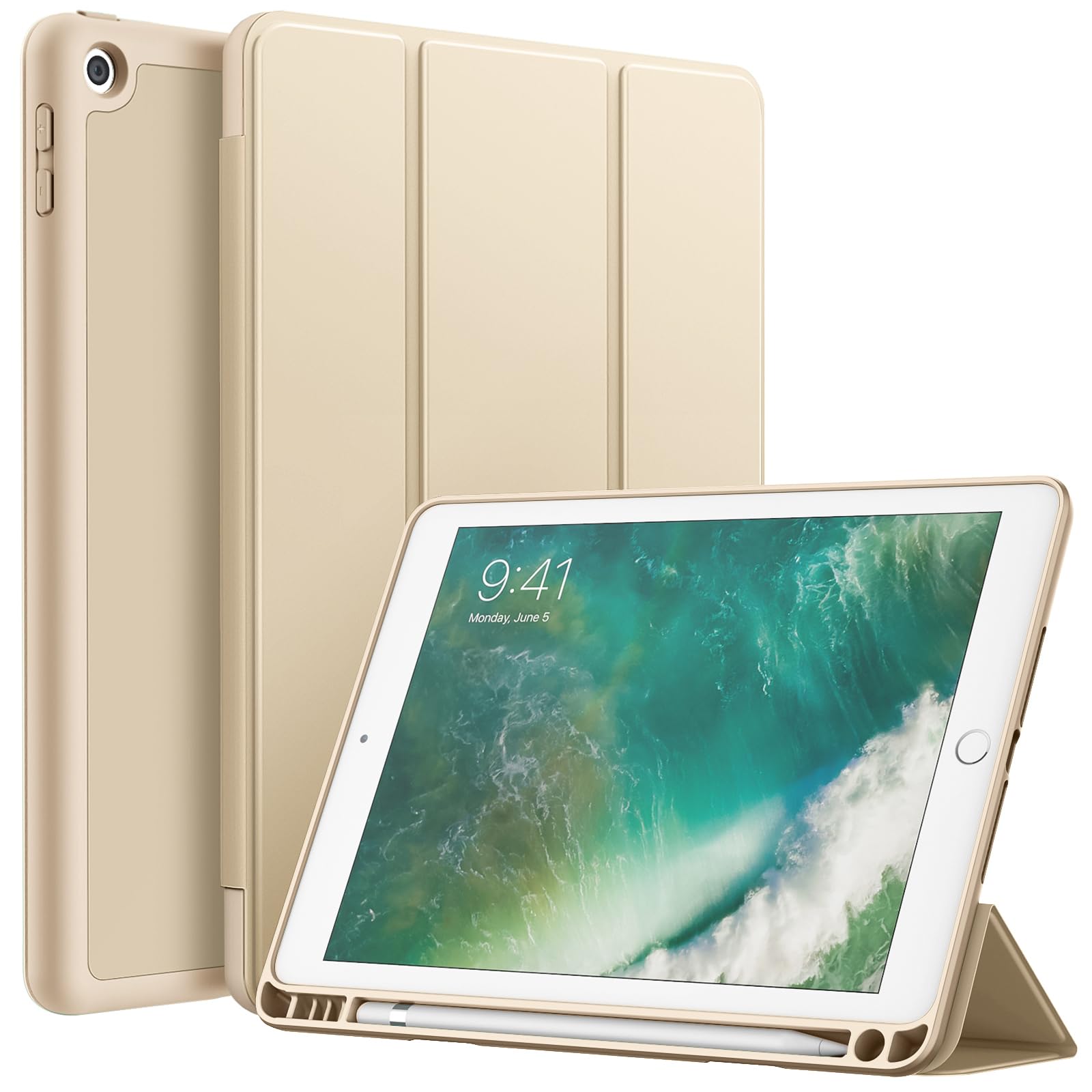 Amazon.co.jp: JEDirect iPad 9.7インチ ケース（第6/5世代、2018/2017 