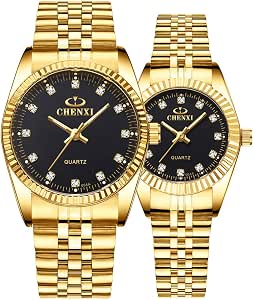 MASTOP Women's Casual Rhinestone Watch - Waterproof Stainless Steel Analog Quartz Fashion Watch - View #4