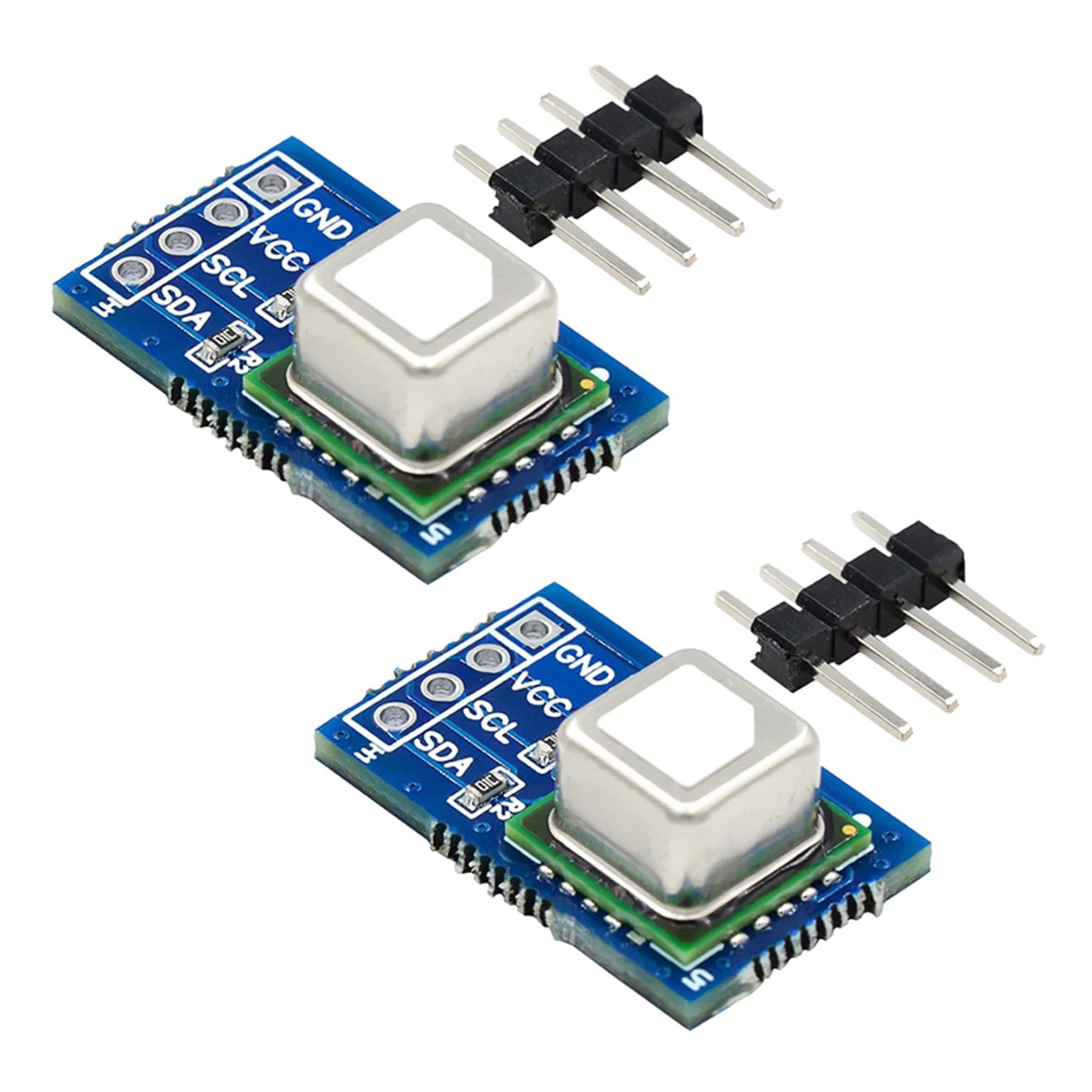 Jnchdghwa 2X SCD41 Gas Sensor Module Detects CO2 Carbon Dioxide Temperature and Humidity in One Sensor Communication B