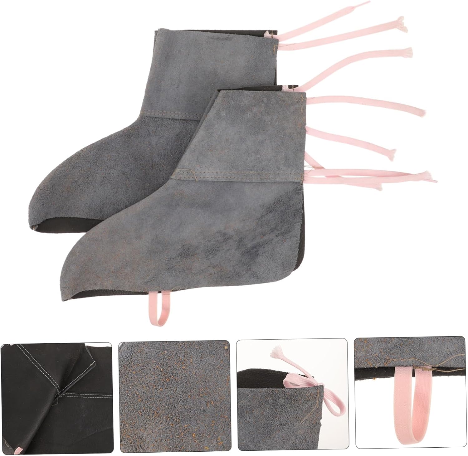 Generic 5 Pairs Welding Foot Shield Welding Boot Protector Cover Welder Shoe Protective Cover Welder Shoe Cover Welder Boot Protector Welding Boot Protective Cover Welding Boot Cover, Bluex5pcs