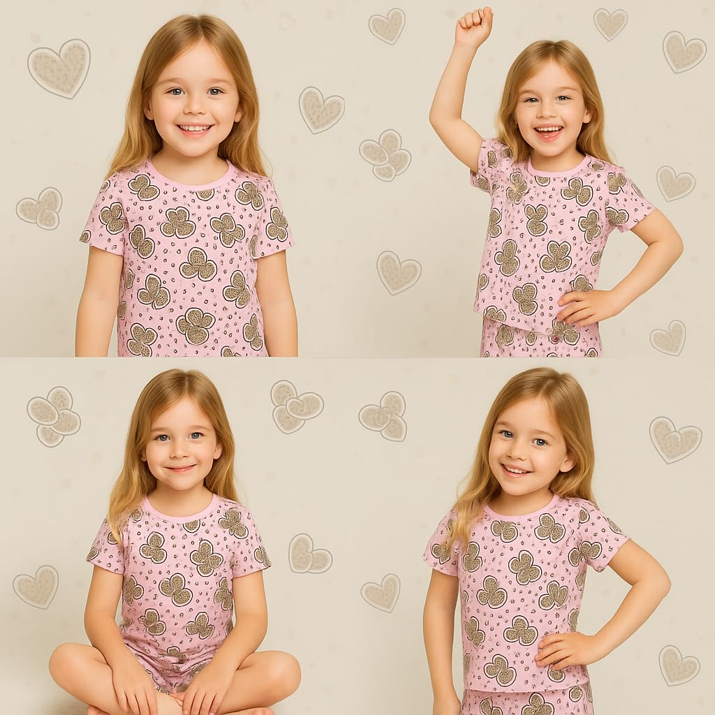 Pijama Infantil de Verão Menina, Conjunto Curto de Algodão, Estampas Unicórnio e Geométrica, Rosa e Cinza em promoção! Veja a oferta e mais achadinhos de Pijamas & Fantasias Infantis 9 Hoje é o melhor dia para comprar Pijama Infantil de Verão Menina, Conjunto Curto de Algodão, Estampas Unicórnio e Geométrica, Rosa e Cinza com aquele preço maroto! Promoção! Aproveite a oferta! 9