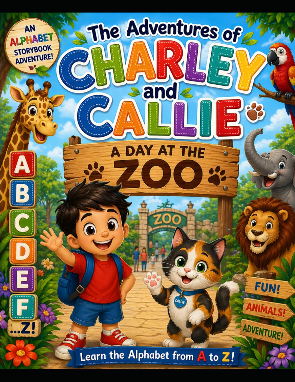 The Adventures of Charley and Callie: An Alphabet Adventure at the Zoo