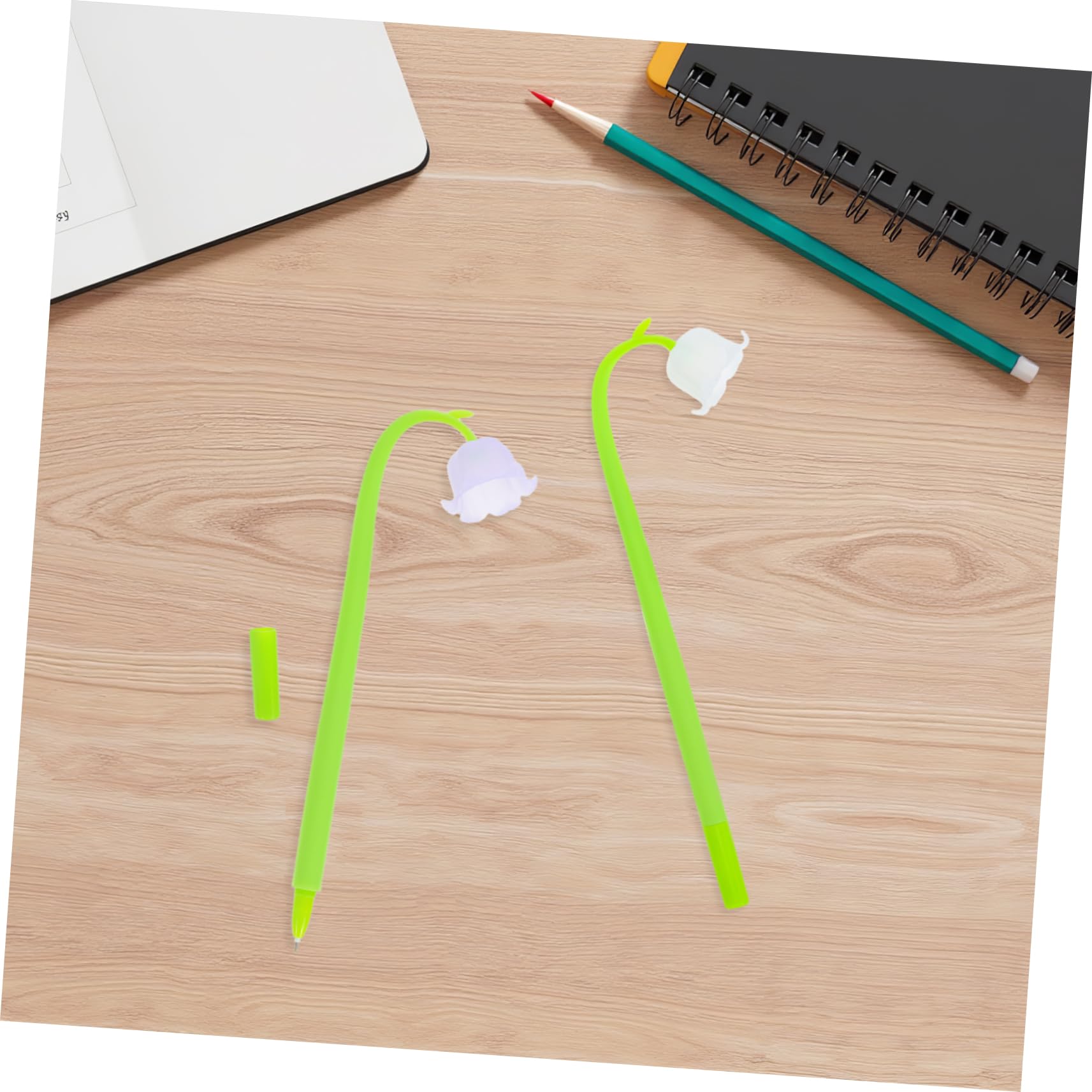 Operitacx 10piezas Bolígrafo De Gel Negro Pack De Bolígrafos Para Escribir Papelería Para Estudiantes Para Tomar Notas Clase