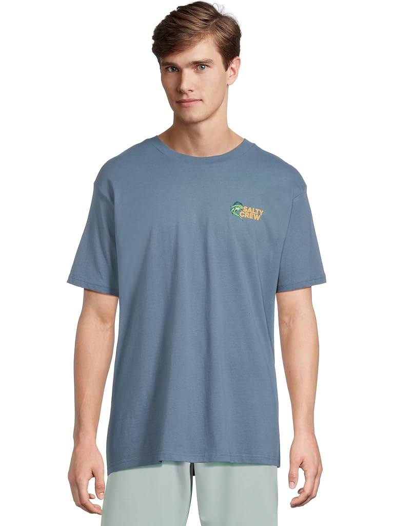 Metallic Salty Crew Mahi Club Classic Short Sleeve Tee