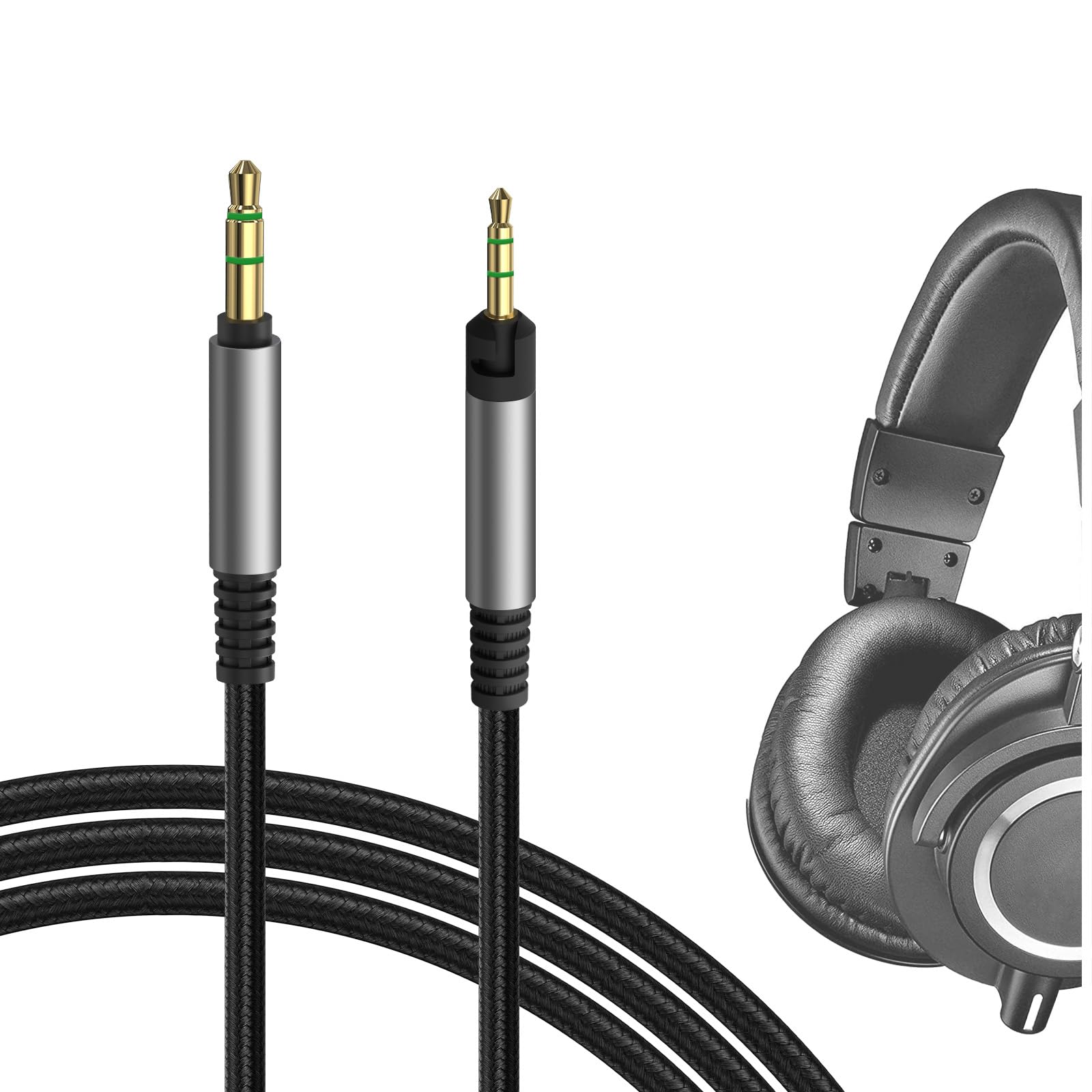 Amazon.com: GEEKRIA Audio Cable Compatible with ATH-M50x ENSO/M50x