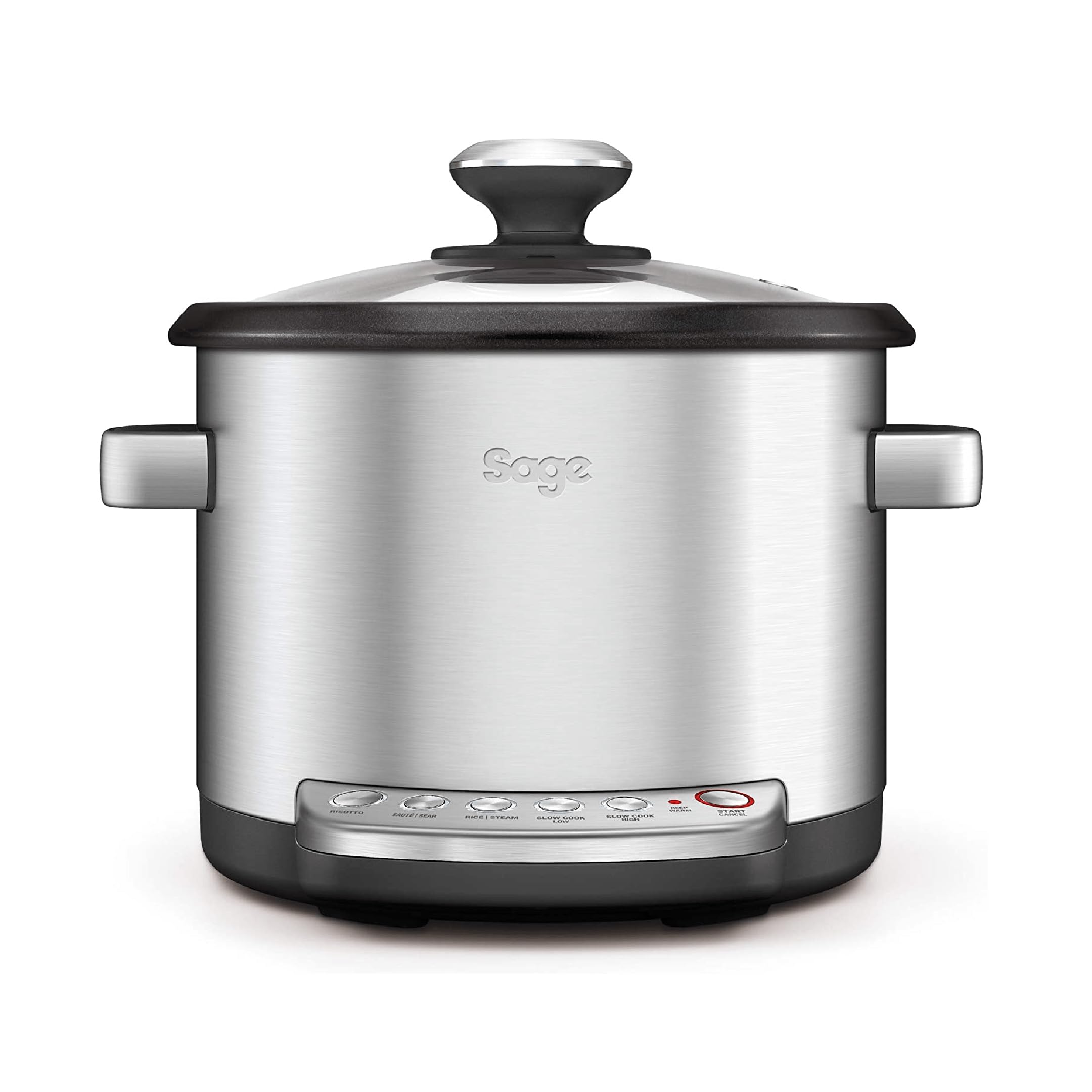 Sage - The Risotto Plus - Pentola Multipla con Risotto Senza Cottura - Elettrodomestici, Robot da Cucina - Acciaio Inox Spazzolato