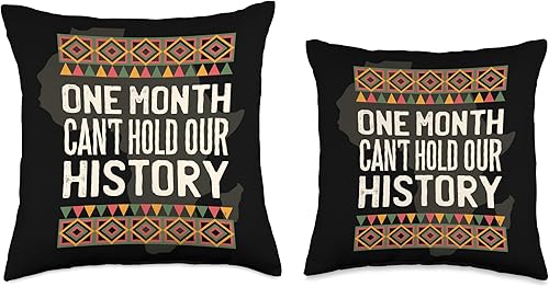 Miniatura 3 de African American Men Women Kids Black History Month Throw Pillow, 16x16, Multicolor