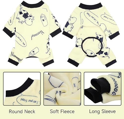 Pijama para perros pequeños, mameluco de invierno para perro, overol de terciopelo cálido, overol para cachorros, ropa de invierno para perros