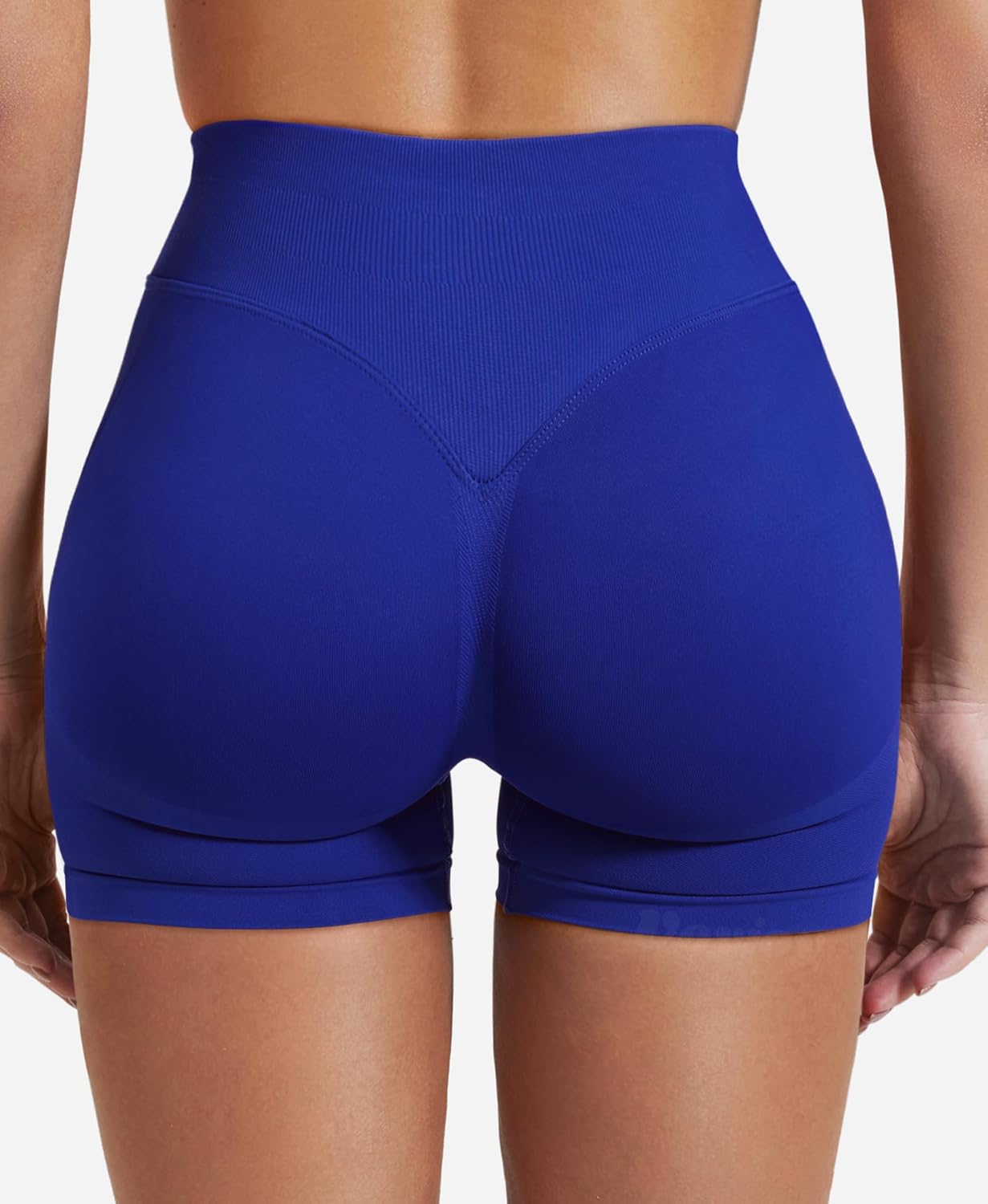 VOYJOY Women Workout Impact Shorts 2.5"/ 3.6"/ 4.5"/ 6" Scrunch Butt Lifting Gym Seamless Booty Biker Shorts