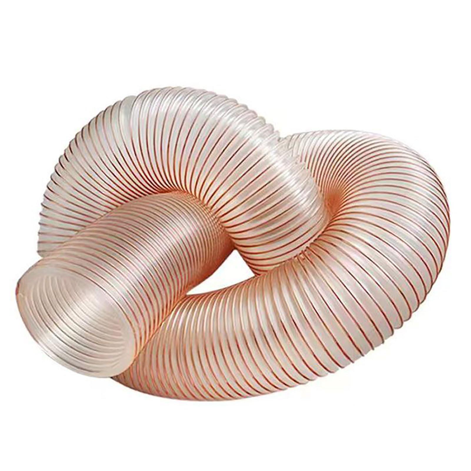 1,5 mm PU Absaugschlauch, Robuster Absaugschlauch für Staub und Späne, Flexibler, transparenter Vakuum- und Rauchabsaugschlauch für Holzbearbeitungs-Absauganlagen,Dia 400mm/15.7inch