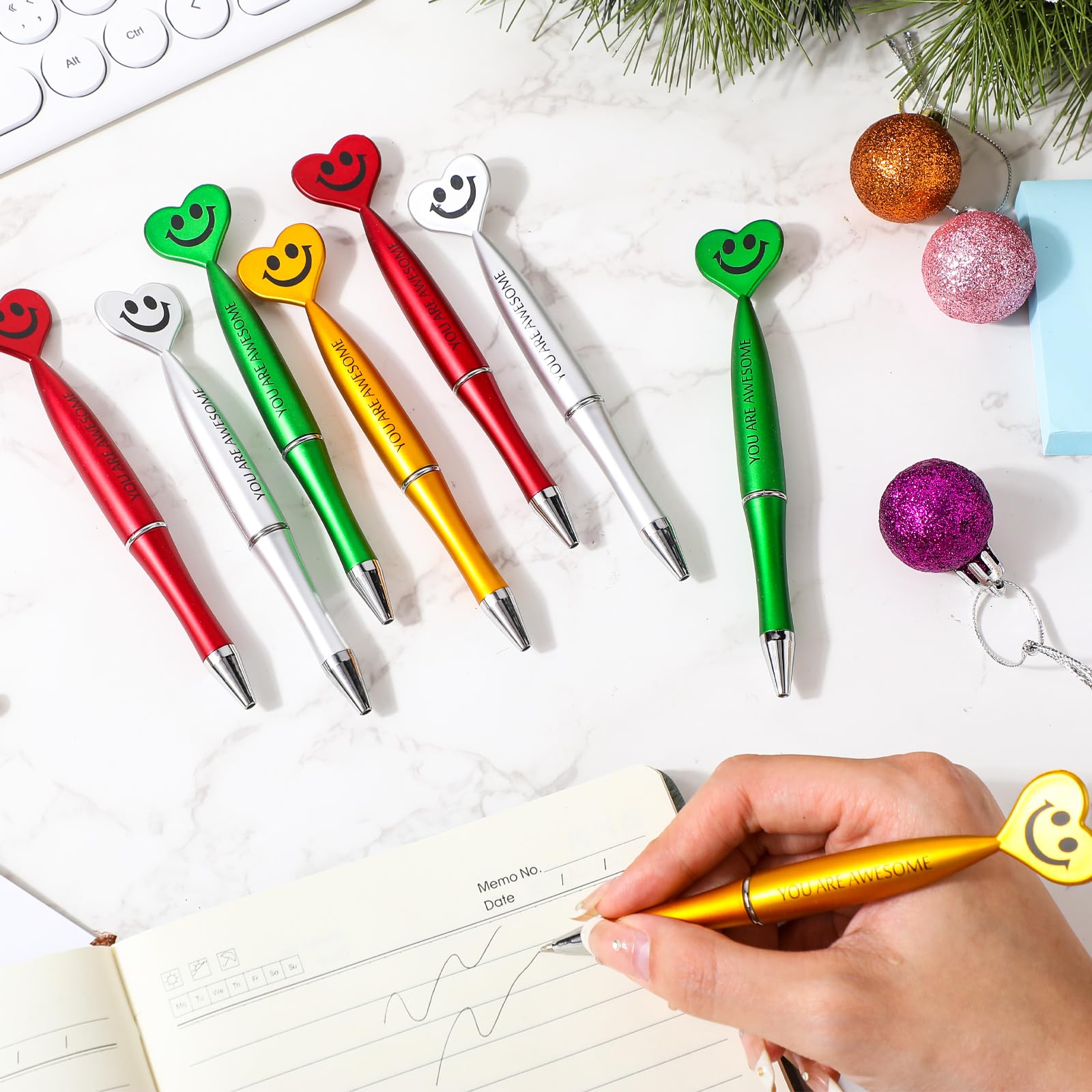 Snapklik.com : Qilery 50 Pcs Employee Appreciation Gifts Pens Bulk ...