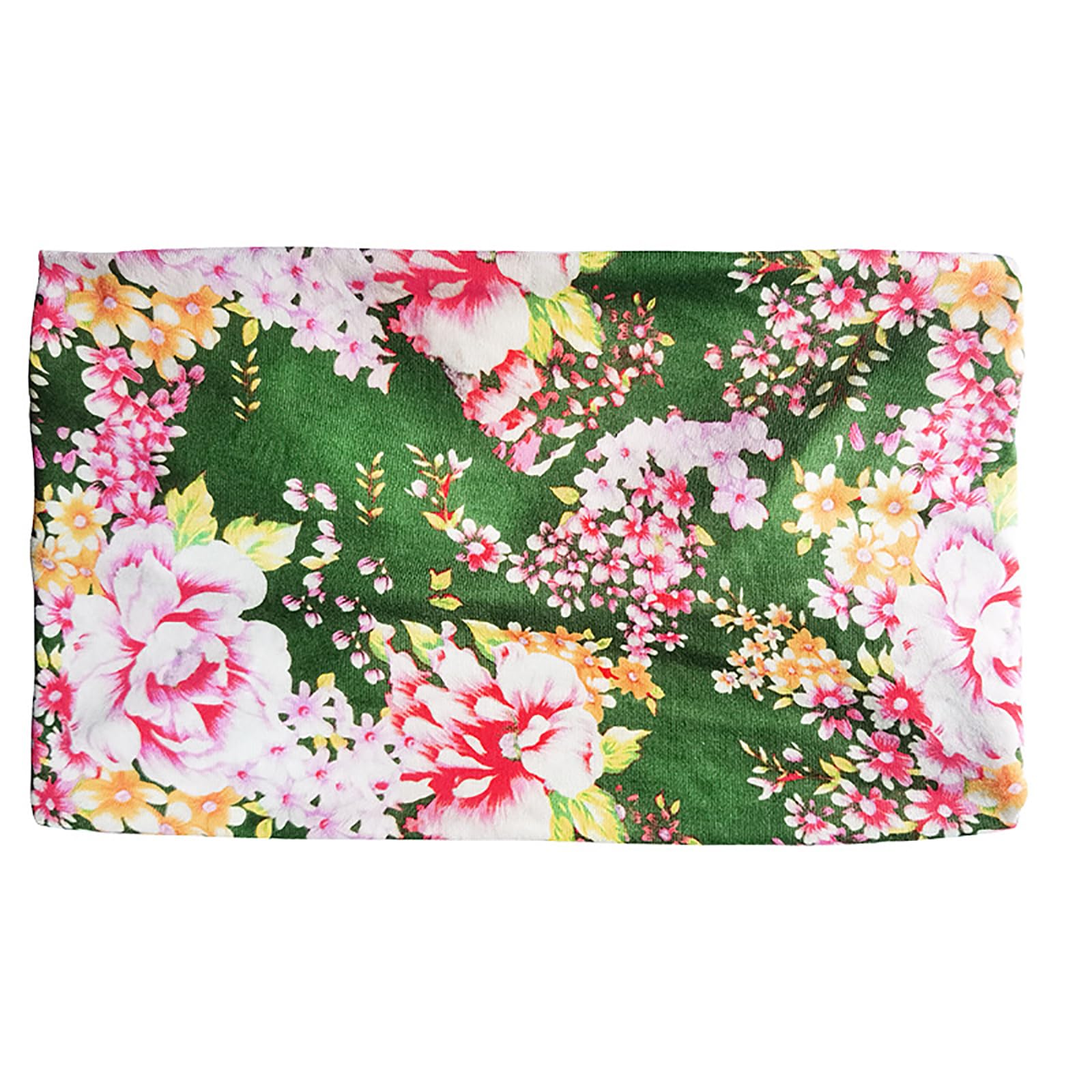 Fentency Wide Headband for Women Elastic Bandeau Sports Headwrap Northeast Rural Floral Hairband Stretchy Workout Headwear