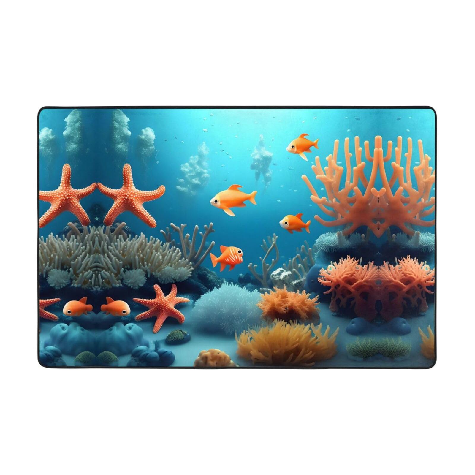 Tapis de sol en flanelle contre les sols glissants HYTTER 182cm