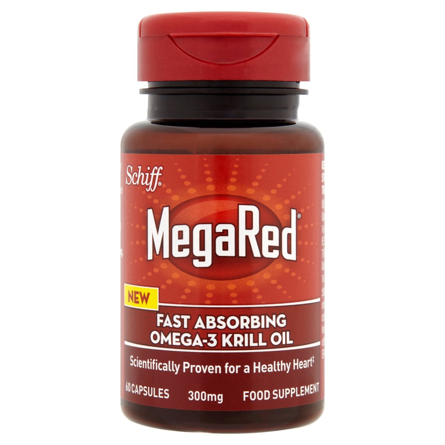2 Packs Of MegaRed Krill Oil 60 Capsules = TOTAL 120 Capsules