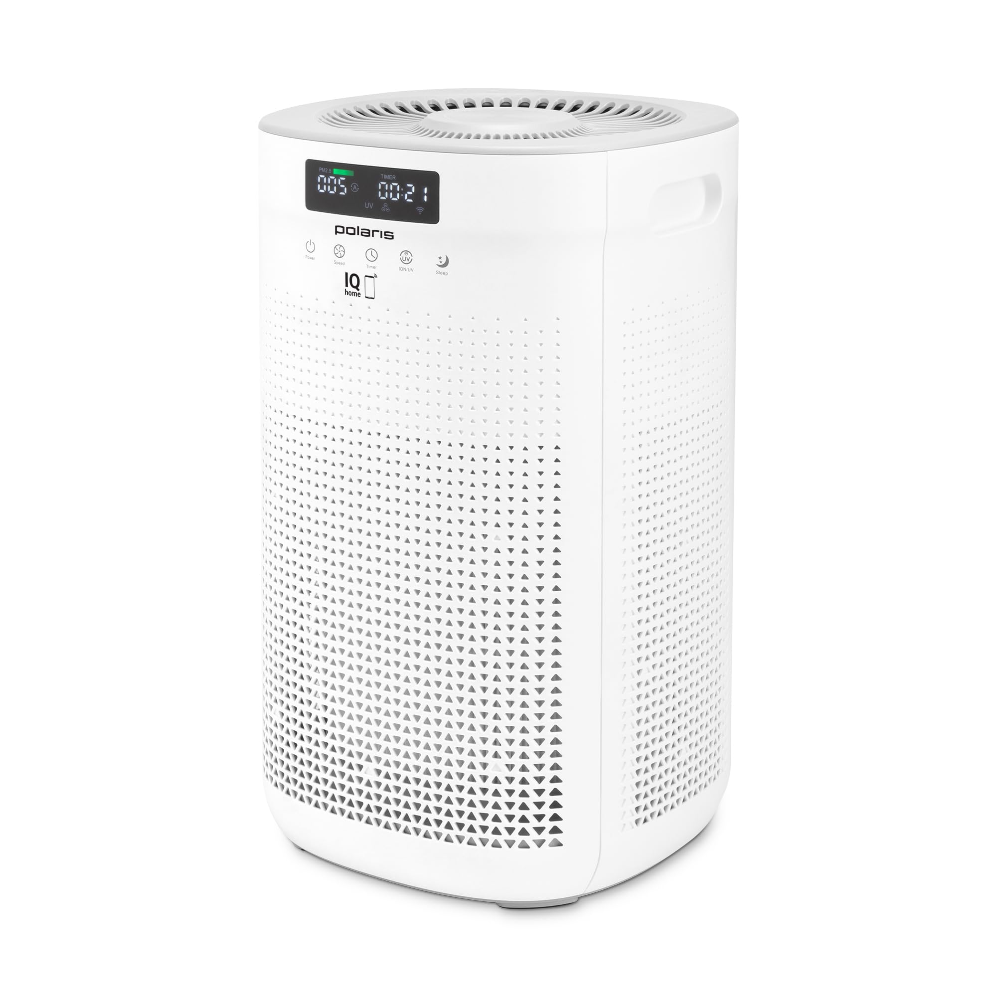 PPA 4050 Smart Air Purifier | H13 HEPA + Carbon + Photocatalytic & UV remove 99,95% bacteria & virus | Ionizer | 400m³/h CADR | 80 m² room | Wi-Fi | Air Quality Sensor | 3 Speeds | Night Mode