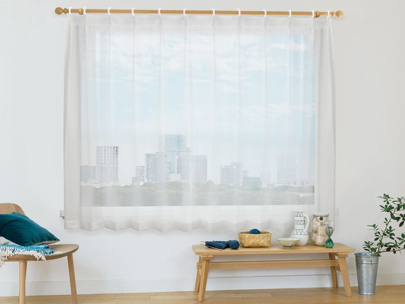 Amazon.com: One-Way See Through Privacy Lace Curtains [Ninja], 194
