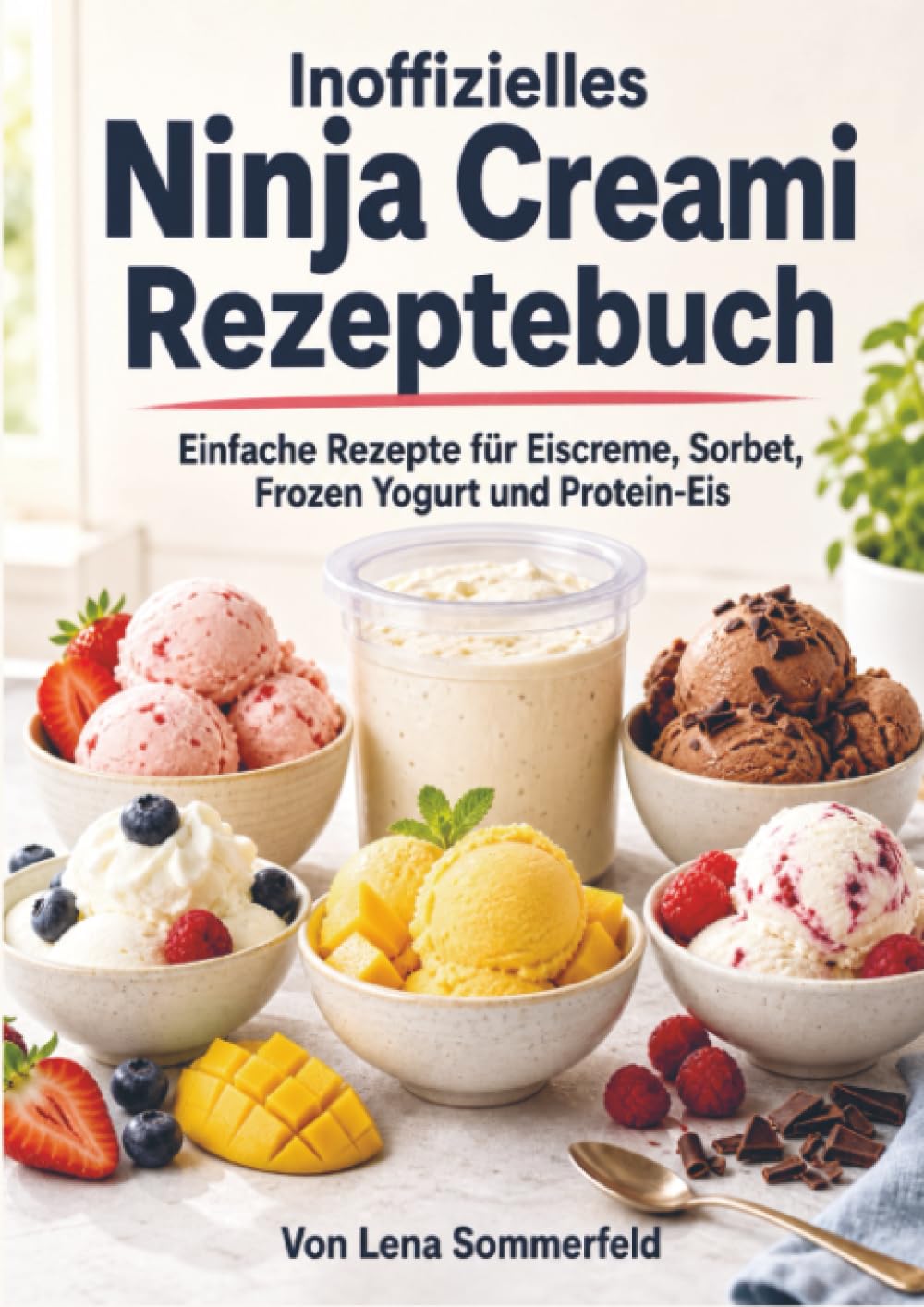Inoffizielles Ninja Creami Rezeptebuch: Einfache Rezepte für Eiscreme, Sorbet, Frozen Yogurt und Protein-Eis