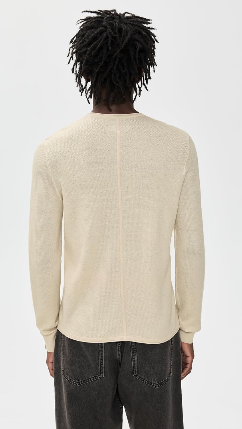 rag & bone Men's Gregory Merino Long Sleeve Crew - Image 3