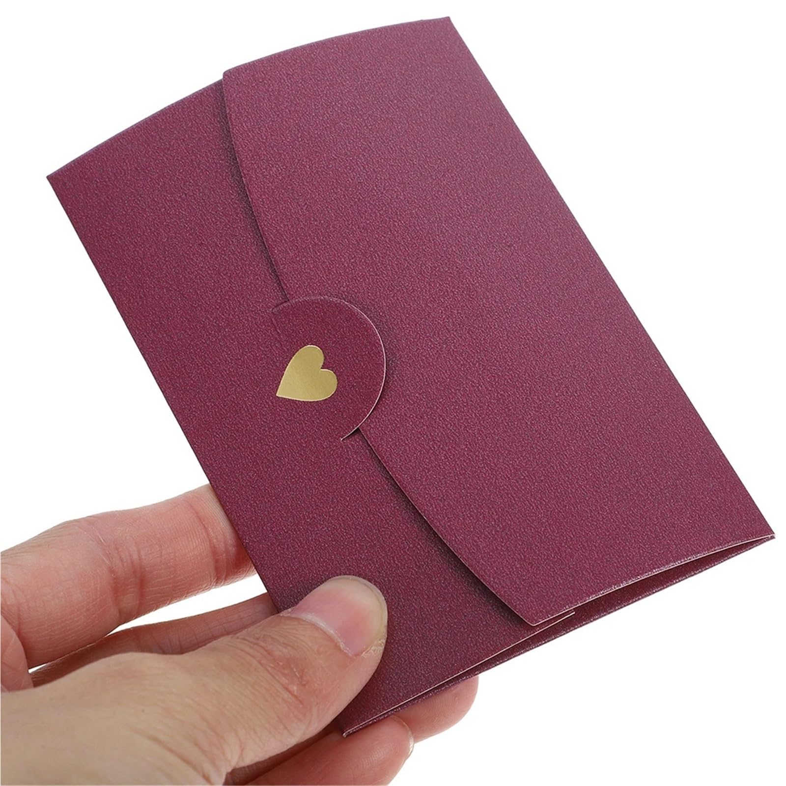 Koperty na karty podarunkowe 200 szt. Perłowo-białe złoto Mini koperty listy 5x7cm Eleganckie zaproszenia święta, wesela, kartki z podziękowaniami