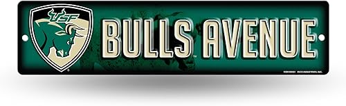 Miniatura 123 de NCAA Rico Industries Placa de calle de plástico Placa de calle de plástico de 4" x 16" Color del equipo,Alternativo,Champ,man