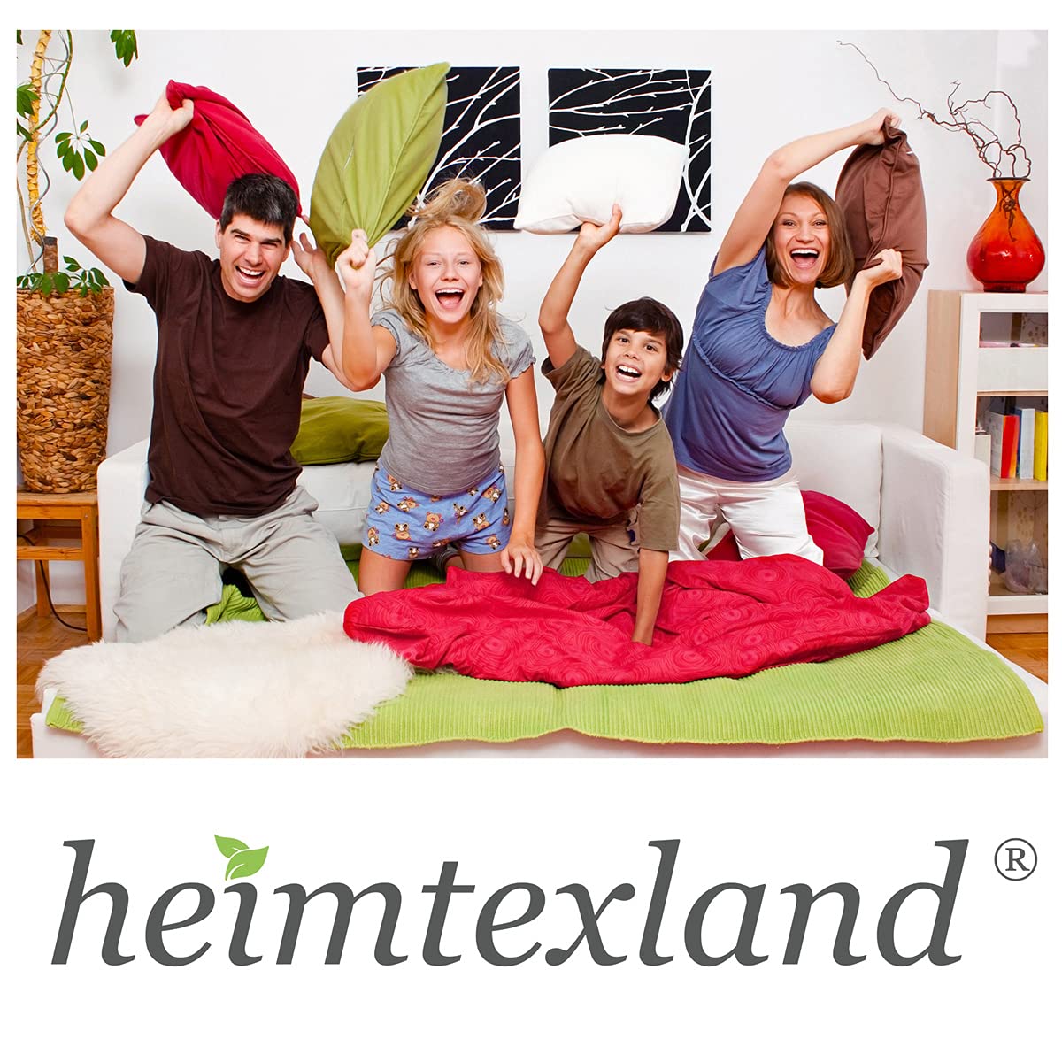 Housse De Coussin Effet Fourrure Antartic Choco - 40x40cm - Chocolat